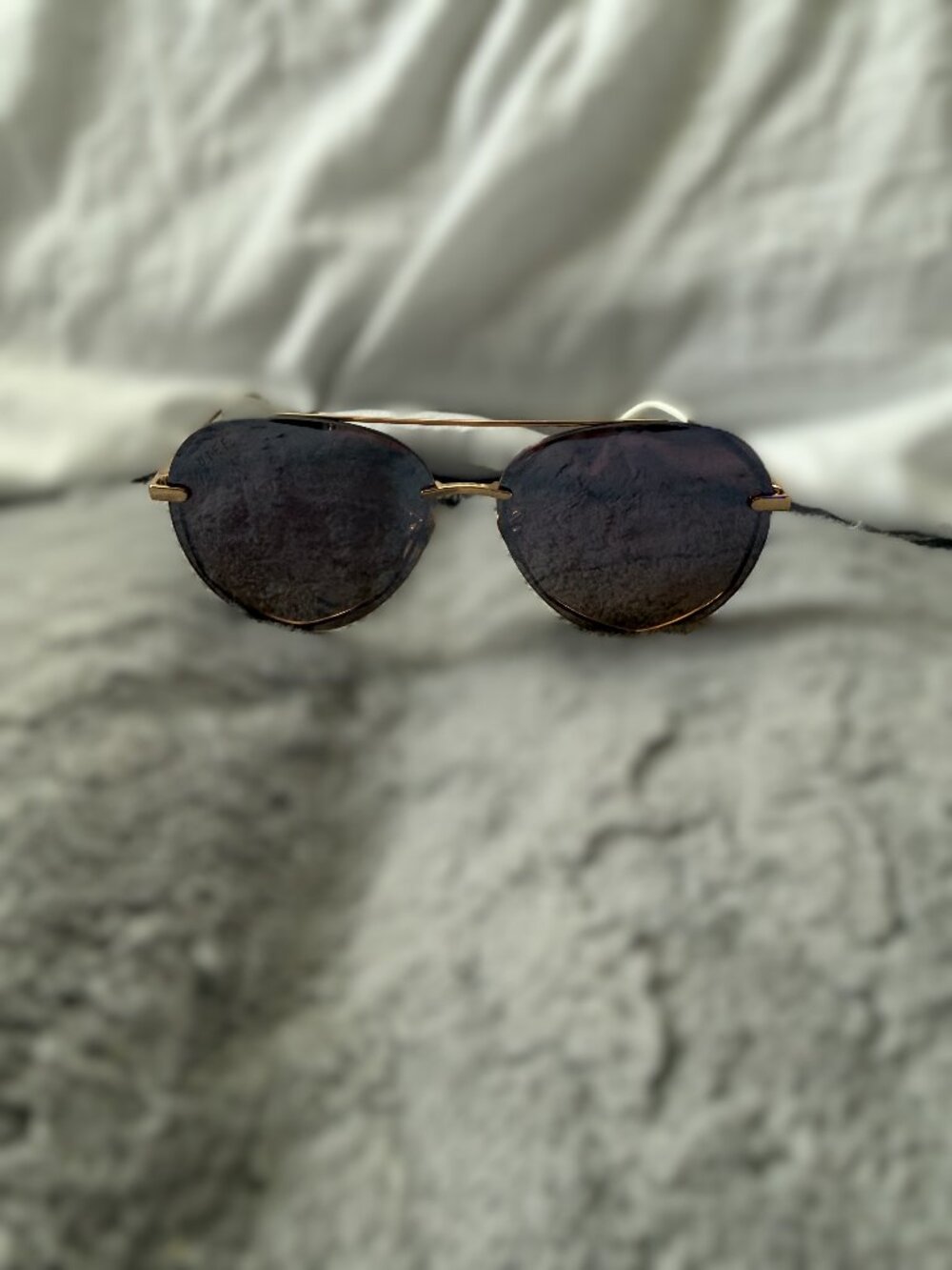 Diff Eyewear "Lenox Aviator" Sunglasses